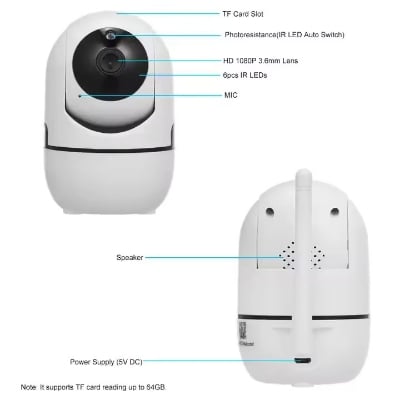 Picture of Q30 1 Antenna Ip Camera White 