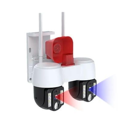 Picture of Dual Lens Speaker Ip Camera White 