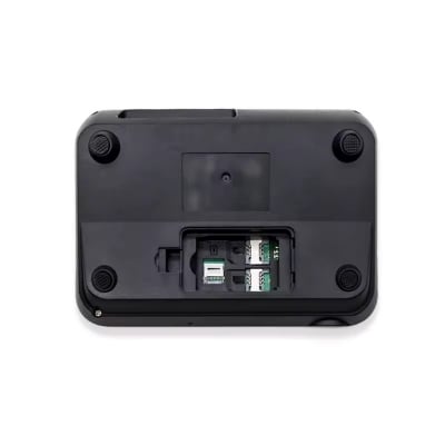 Picture of DLNA ZT9000 Dual Sim Land Phone With Color Display FM Radio Black 