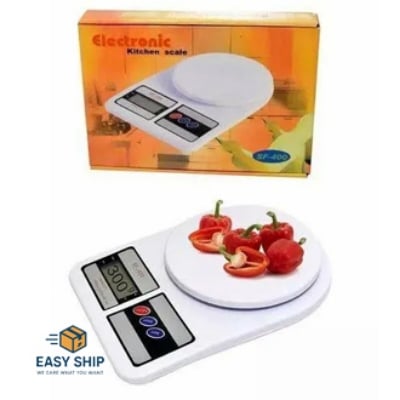 Picture of Digital Kitchen Weighing Machine Multipurpose Electronic Weight Scale with Backlit LCD Display for Measuring Food, Cake, Vegetable, Fruit Weighing Scale Multicolor 