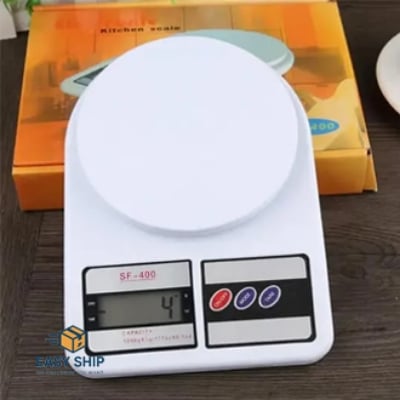 Picture of Digital Kitchen Weighing Machine Multipurpose Electronic Weight Scale with Backlit LCD Display for Measuring Food, Cake, Vegetable, Fruit Weighing Scale Multicolor 
