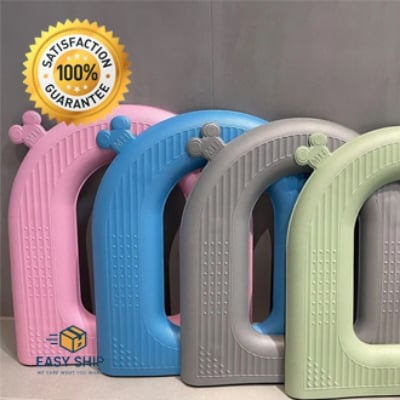 Picture of 2 Piece Waterproof toilet padded toilet bowl bathroom toilet seat cover mat 16 'x 12' 'Closetool matte seat case toilet lid accessories mat set Multicolor 