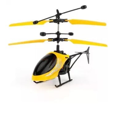 Picture of Infrared Induction Aircraft, Magic Hand Sensored Rechargeable Mini Aircraft Helicopter Blue,Red Led Kids Toy Gift, No Remote Control