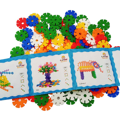 Picture of Educational Building Blocks Set For Kids Plastic Toys For Kids (Multicolor) - Multicolor