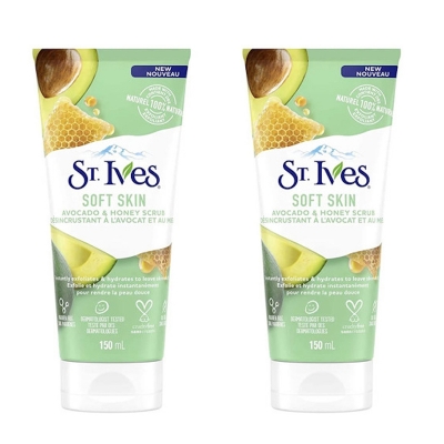 Picture of St. Ives Avocado & Honey Scrub Facial Cleanser- 170gm