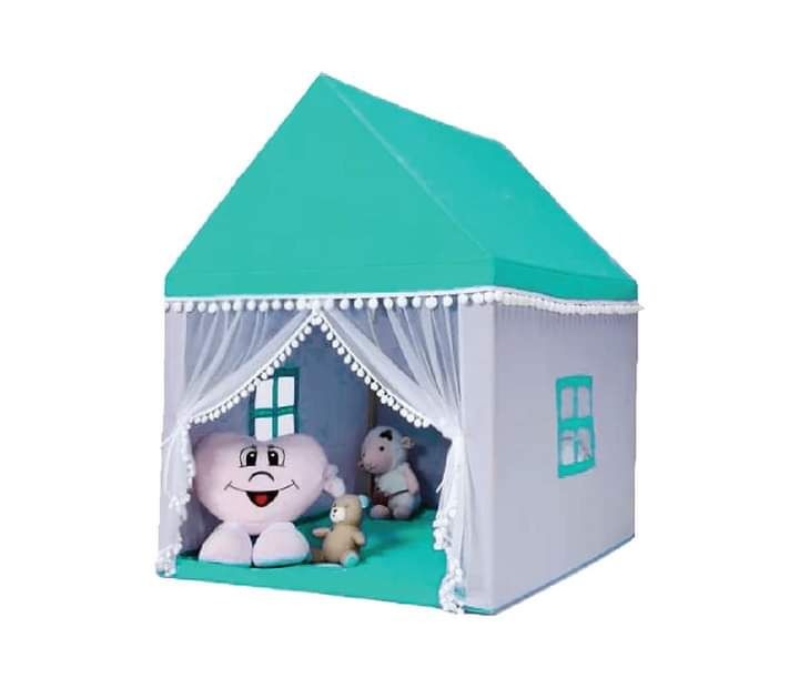 Picture of Tent House for Kids Indoor and Outdoor Castle tent house Large Playhouse multicolor  - Multicolor