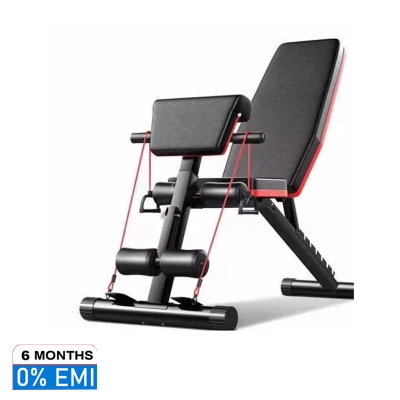 Picture of Adjustable Weight Bench With Foldable Flat/Incline/Decline