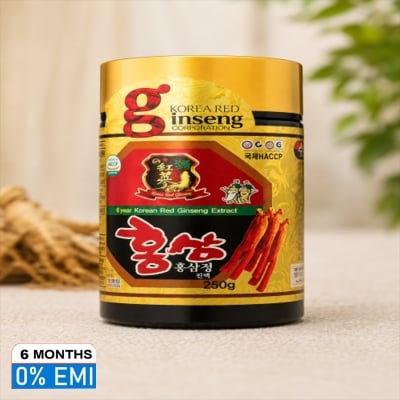 Picture of Premium 6 Year Korean Red Ginseng Extract (250g)   Authentic Health Supplement
