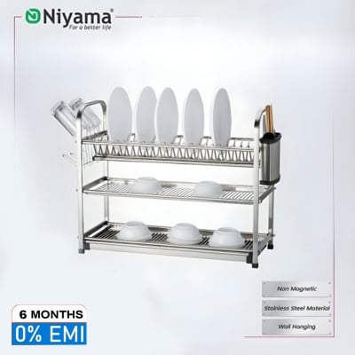 Picture of Niyama 3 Layer 24 Plate Dish Rack NDR 3L 24P