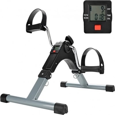 Picture of Mini Exercise Cycle/Portable Folding Arm And Leg Pedal Exerciser With Digital Lcd Display
