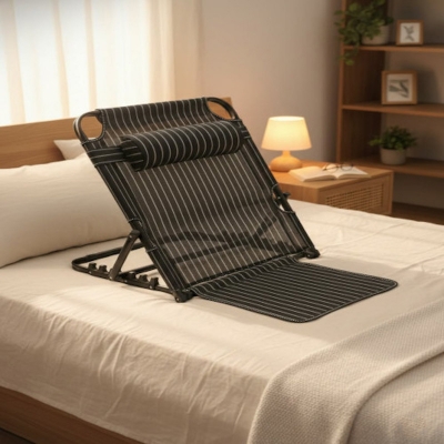 Picture of Bed Backrest Folding Adjustable Angle Bed Chair Support , Multi Function Back Rest for Head
