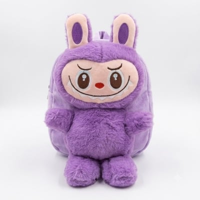 Picture of Labubu Purple Plush Backpack for Child
