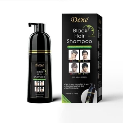 Picture of Dexe Black Hair Shampoo Bottle 400 ml
