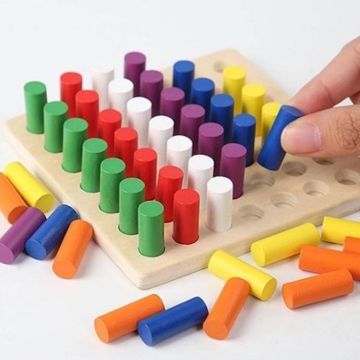 Picture of Wooden Sensing Stick Counting Stick Educational Toy
