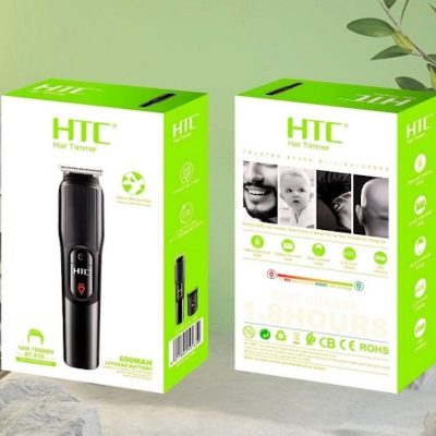 Picture of HTC AT 519 Hair Clippers   Professional Wireless Charging best price in bd

