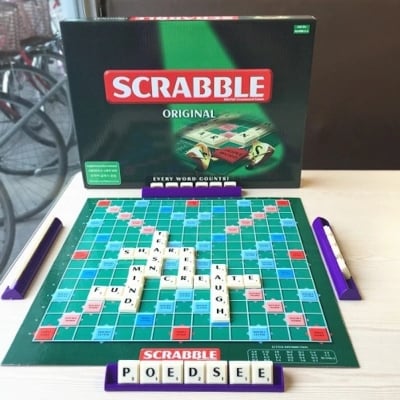 Picture of Scrabble Classic Word And Spelling Crossword Board Game
