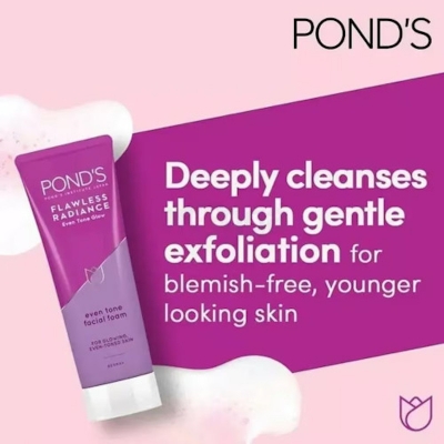 Picture of POND's Flawless Radiance Even Tone Glow Facial Foam 100gm
