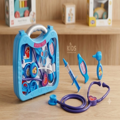 Picture of Little Doctor Play Set: Portable Medical Tools for Children
