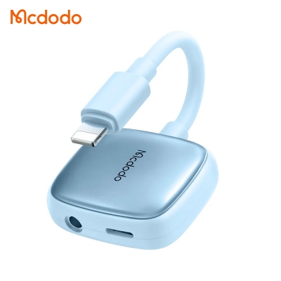 Picture of 2 in 1 Lightning to Lightning and DC3.5 Audio Adapter (Charging+ Music Play+Call Function)