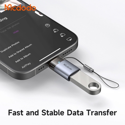 Picture of Mcdodo Port Luma USB-A to Lightning Transfer Adapter
