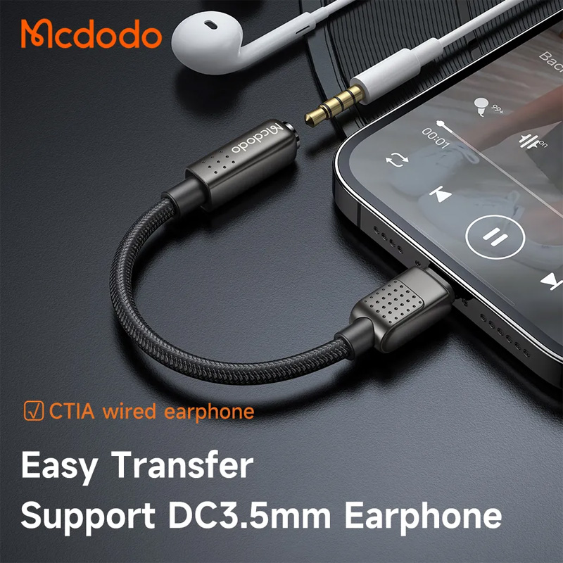 Picture of Mcdodo Lightning to DC3.5mm cable