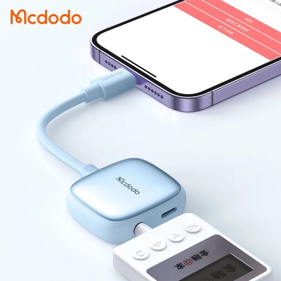 Picture of 2 in 1 Lightning to Lightning and DC3.5 Audio Adapter (Charging+ Music Play+Call Function)