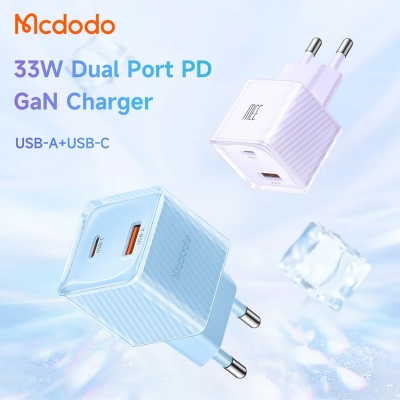Picture of Mcdodo 33W 1C+1A GAN Fast Charger