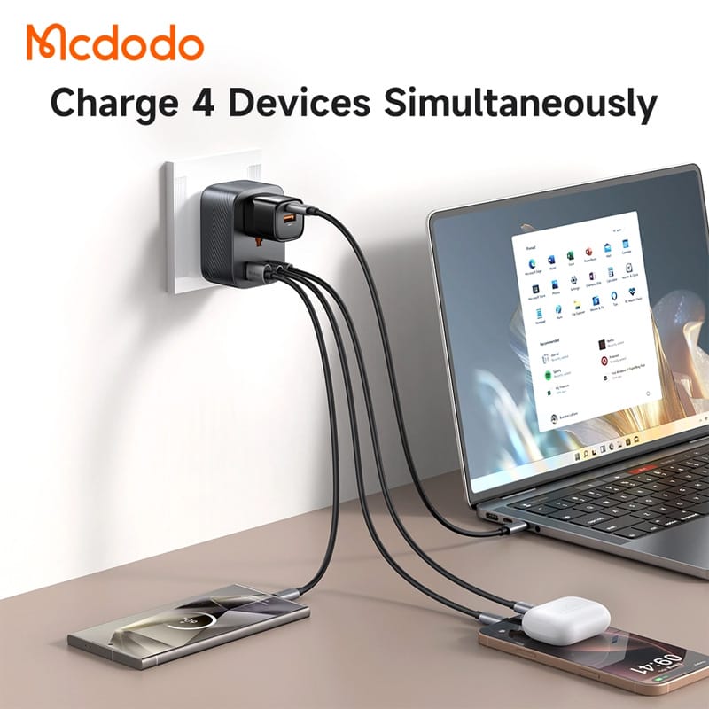 Picture of Travel Adapter Plug With 3 USB Ports