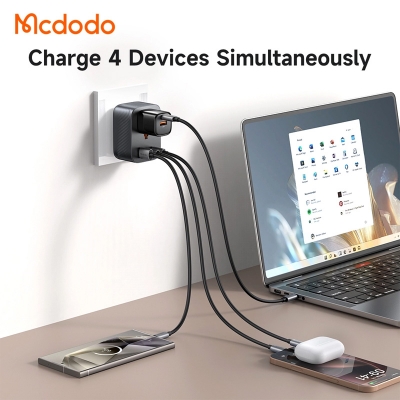 Picture of Travel Adapter Plug With 3 USB Ports
