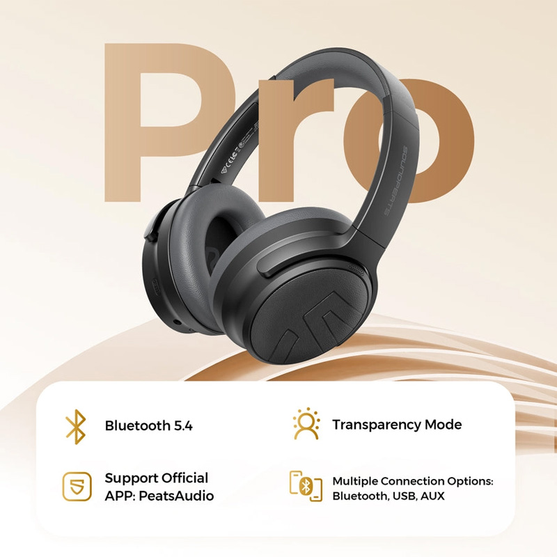 Picture of SOUNDPEATS Space Pro Hi-Res Audio with LDAC and -47dB Hybrid ANC