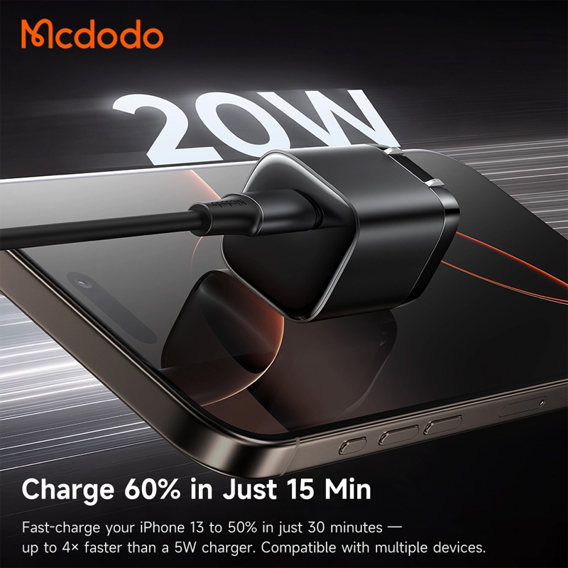 Picture of Mcdodo 20W Ultra Mini Fast Charger Ultar-Mini
