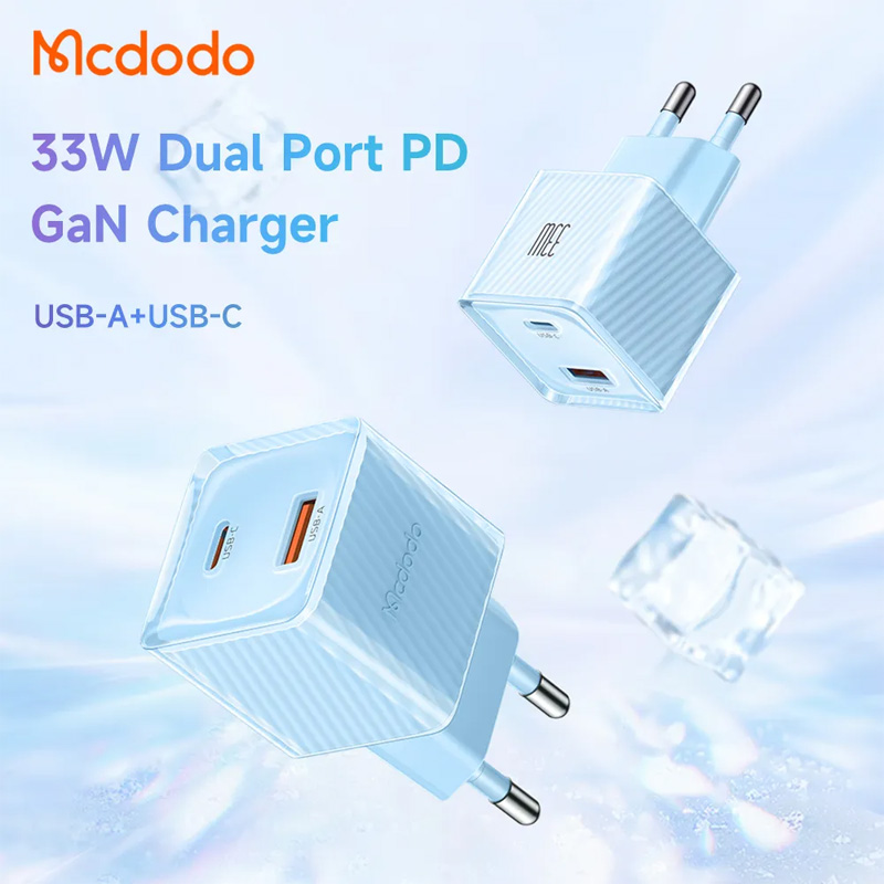 Picture of Mcdodo 33W 1C+1A GAN Fast Charger