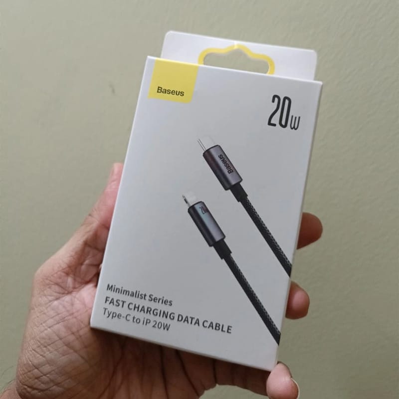 Picture of Baseus Minimalist Series 20W Type-C to iP Fast Charging Data Cable