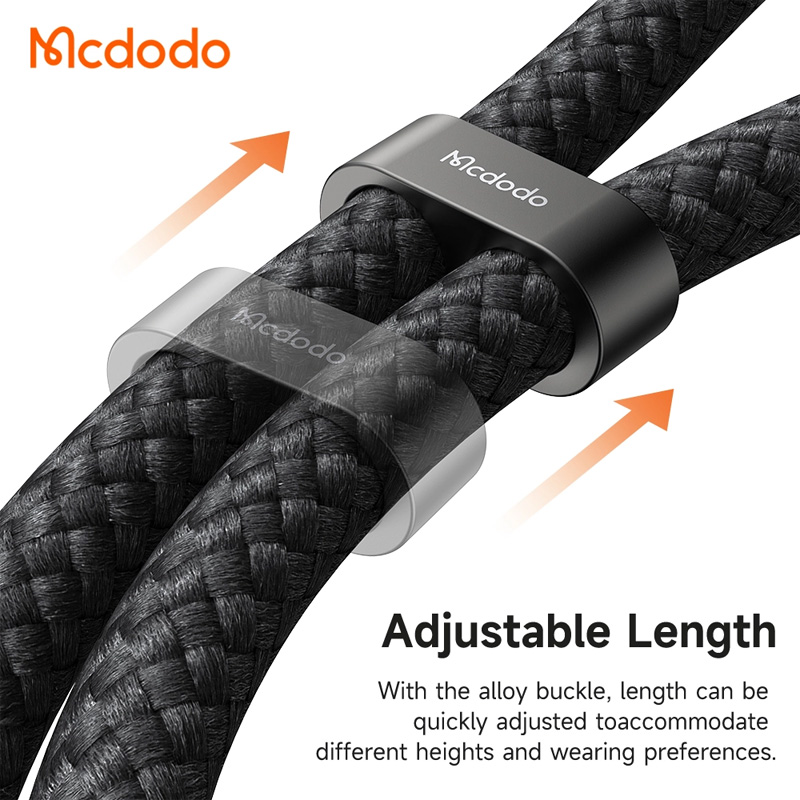 Picture of Mcdodo USB C to C 60W 2 in 1 Crossbody Lanyard