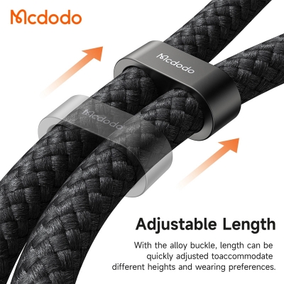 Picture of Mcdodo USB C to C 60W 2 in 1 Crossbody Lanyard