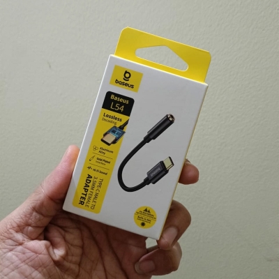 Picture of Baseus Type C to 3.5mm Earphone Jack AUX Adapter