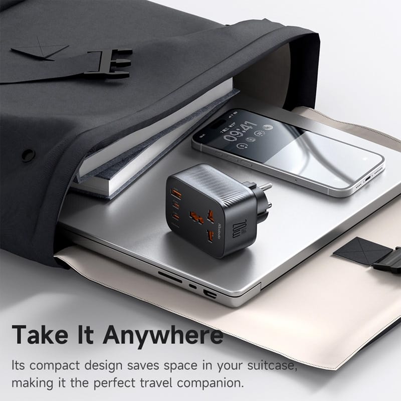 Picture of Travel Adapter Plug With 3 USB Ports