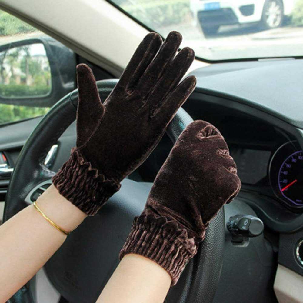 Picture of Warm Women Fingerless Hand gloves