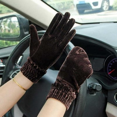 Picture of Warm Women Fingerless Hand gloves