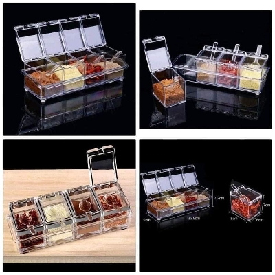 Picture of Water Color Spice Box