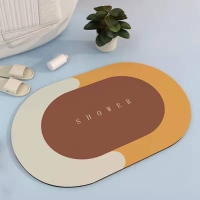 Picture of Super Absorbent Door Mat Non-slip Bathroom Carpet