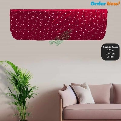 Picture of 1 Ton/1.5 Ton/2 Ton -Adjustable AC Dust Cover Cleaning Cover Dust Washing Clean Protector Bag Air Conditioner Cleaning Cover