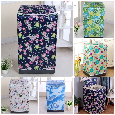 Picture of Washing Machine Covers Washer Cover Top Loading Washing Machine Cover Waterproof Cover Dust Cover-Multicolor