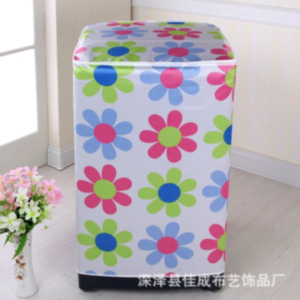 Picture of Washing Machine Covers Washer Cover Top Loading Washing Machine Cover Waterproof Cover Dust Cover-Multicolor