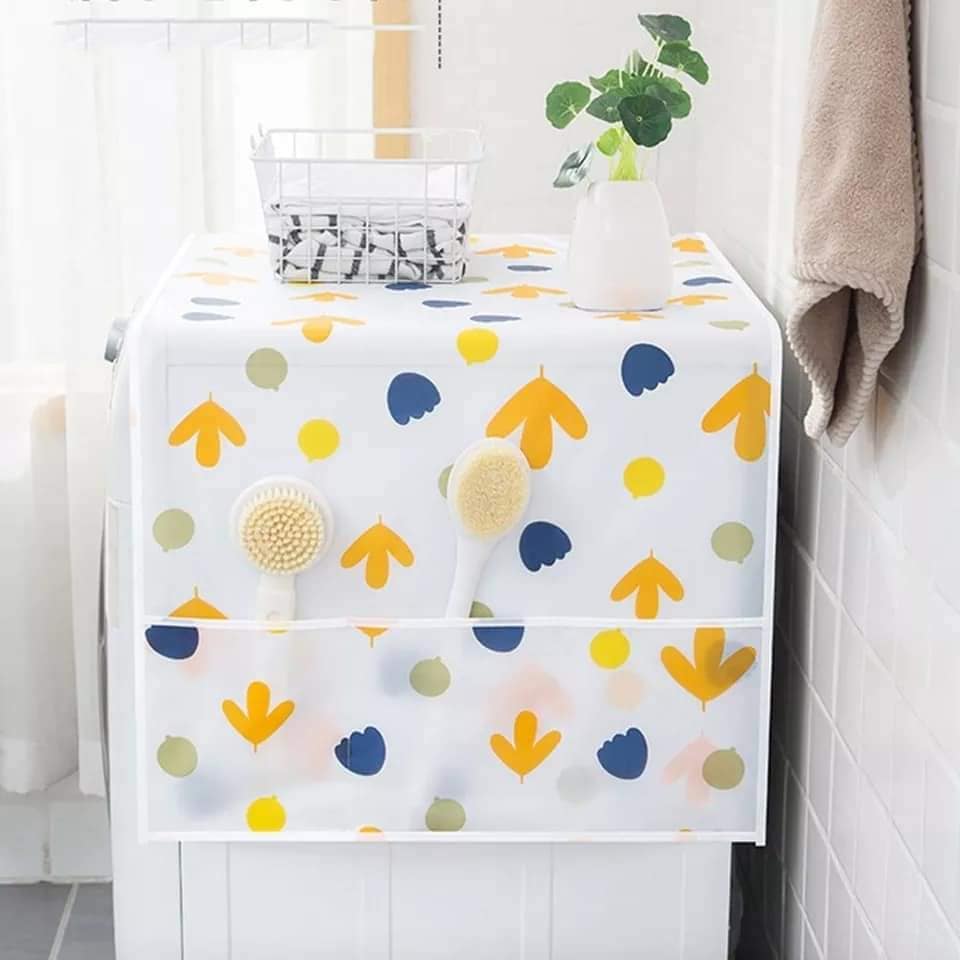 Picture of Dustproof Fridge Cover - Beautiful Multifunctional Waterproof Refrigerator Cover