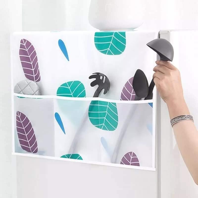 Picture of Dustproof Fridge Cover - Beautiful Multifunctional Waterproof Refrigerator Cover