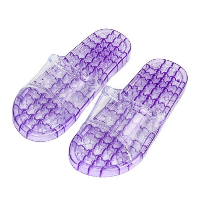 Picture of Transparent Slippers PVC, Plastic Non-Slip Massager, Water Proof, Wear-Resistant Slipper For Women