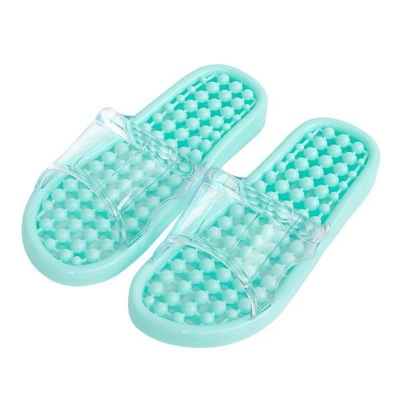Picture of Transparent Slippers PVC, Plastic Non-Slip Massager, Water Proof, Wear-Resistant Slipper For Women