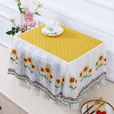 Picture of High Quality Lace Ruffles Floral Microwave Oven Cover