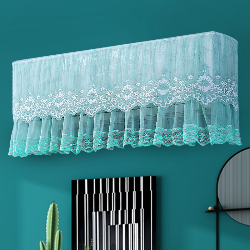 Picture of New Dustproof AC Cover (1 ton & 1.5 Ton & 2 Ton ) Decorative AC Protector Dust Cover Air Conditioner Dustproof Fabric Cover Beautiful Design